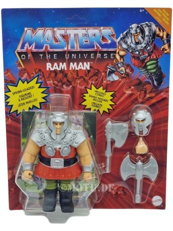 MotU Origins Deluxe Ram Man 2021 MOC